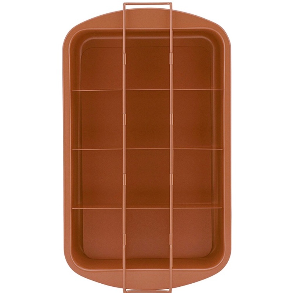 NEW Non-Stick Brownie Pan
